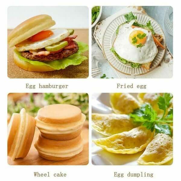 4 Hole Non-stick Egg Ham Pot