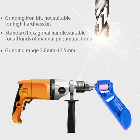 2.0-12.5mm Portable Drill Bit Sharpener