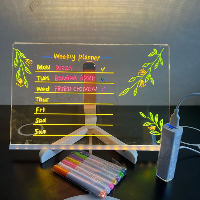 3D LED Acrylic Board