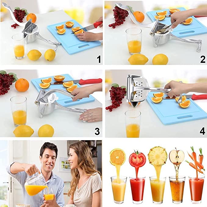 Aluminum Hand Press Fruit Juicer