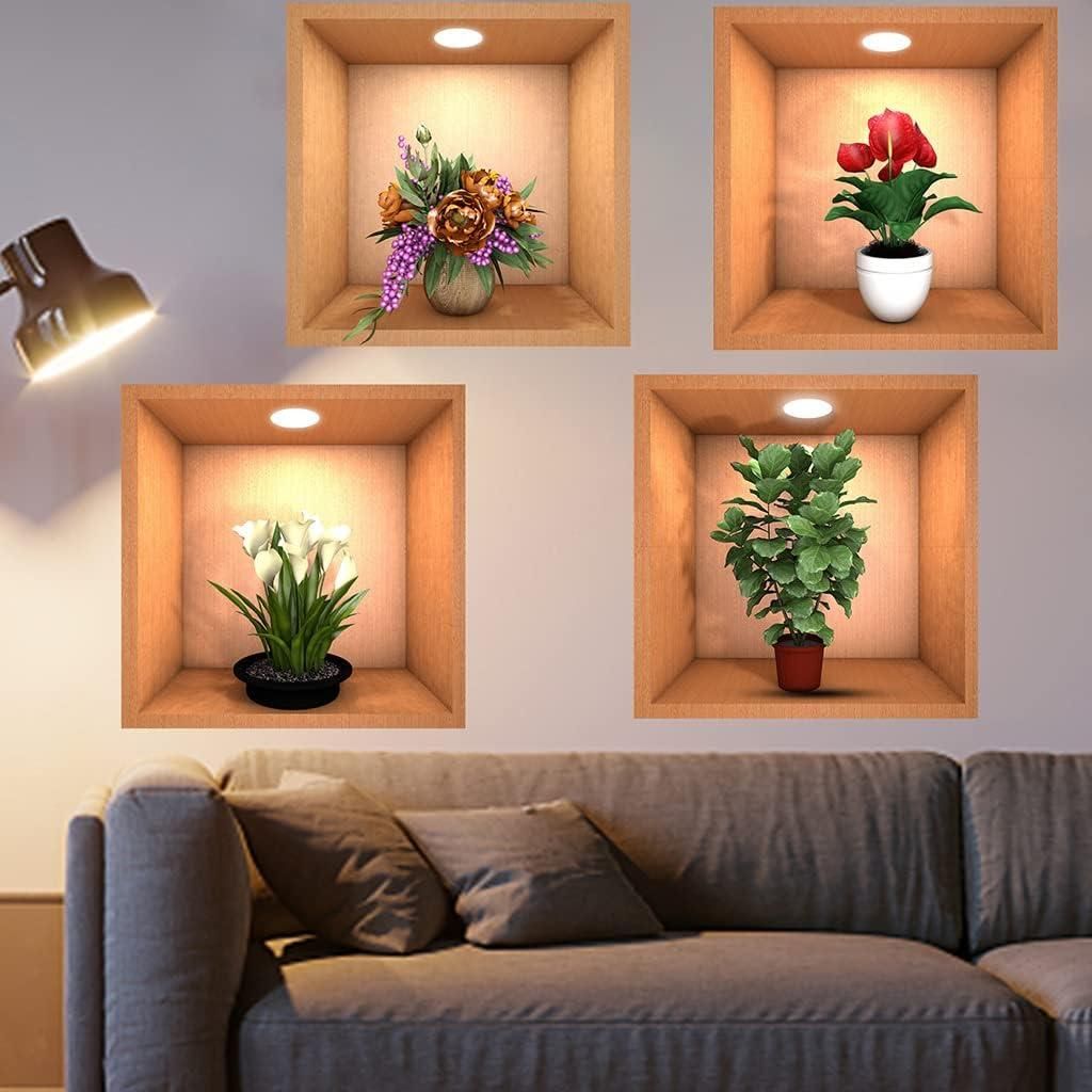 3D Wall Decor Stickers-Set of 2