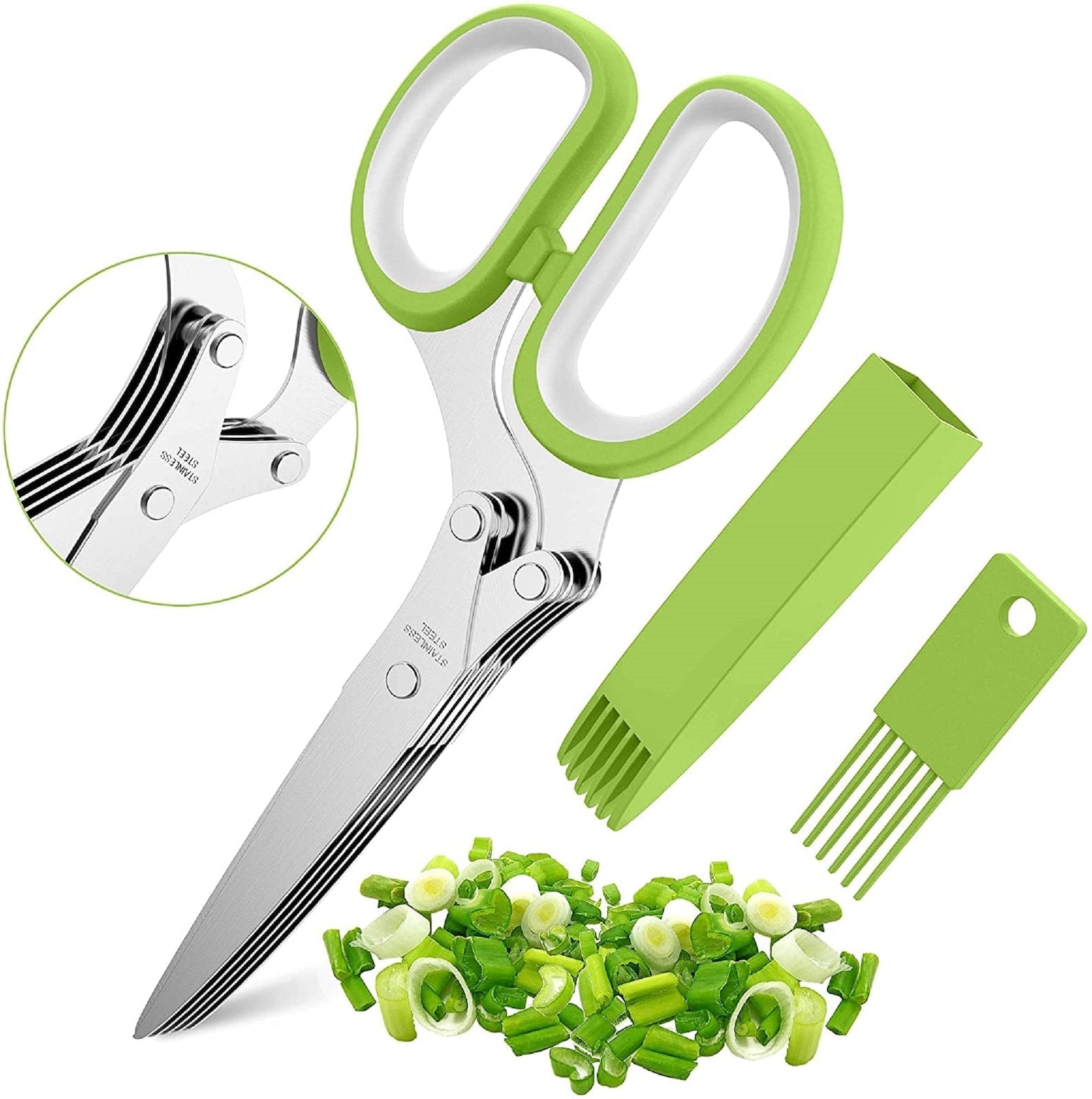 Herbs Scissor with 5 Blades-Buy 1 Get 1 Free