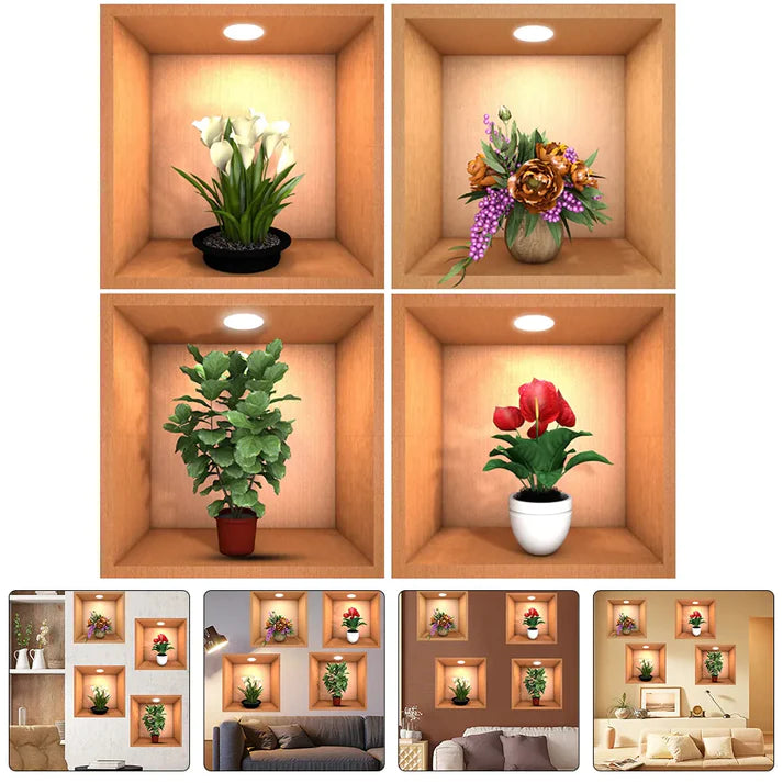 3D Wall Decor Stickers-Set of 2