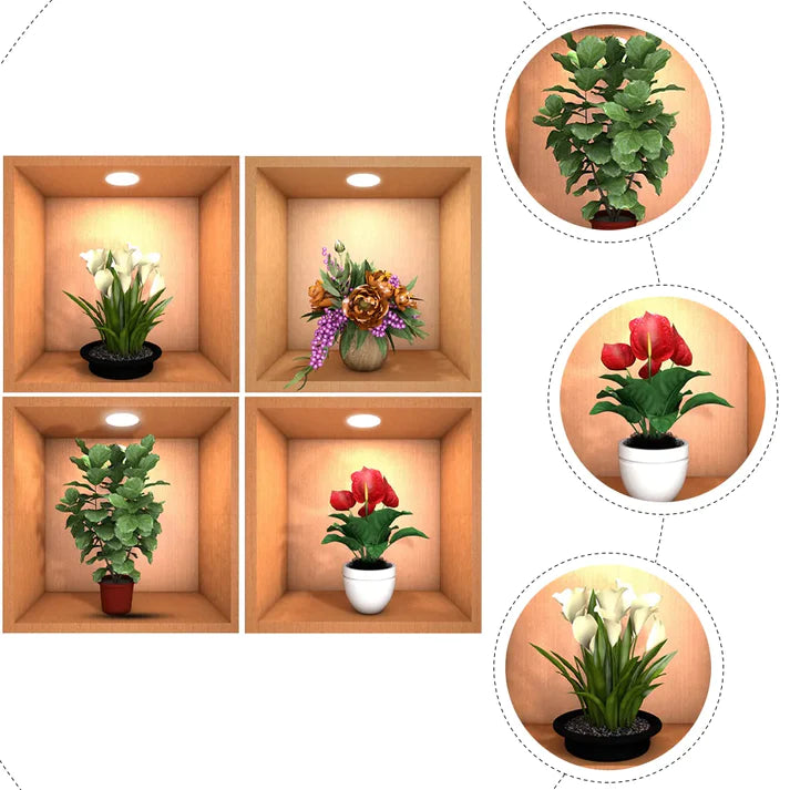 3D Wall Decor Stickers-Set of 2