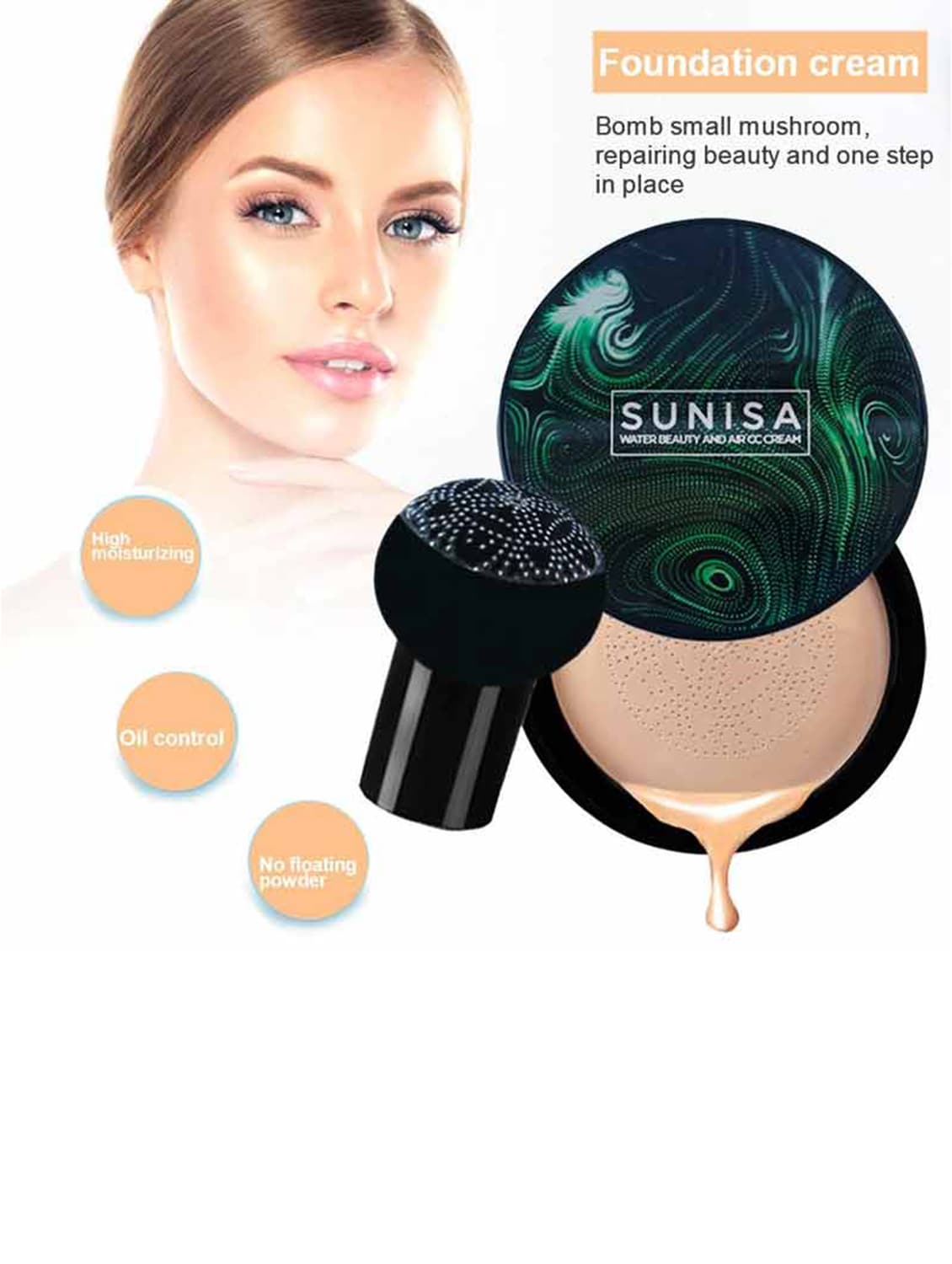 Air Cushion Waterproof Foundation