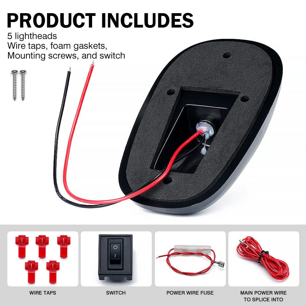 Cab Roof Top Marker Running Light