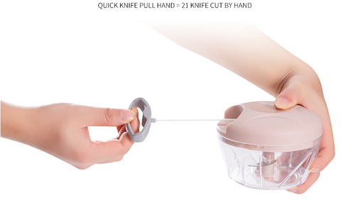 Hand-held Household Vegetable Cutter