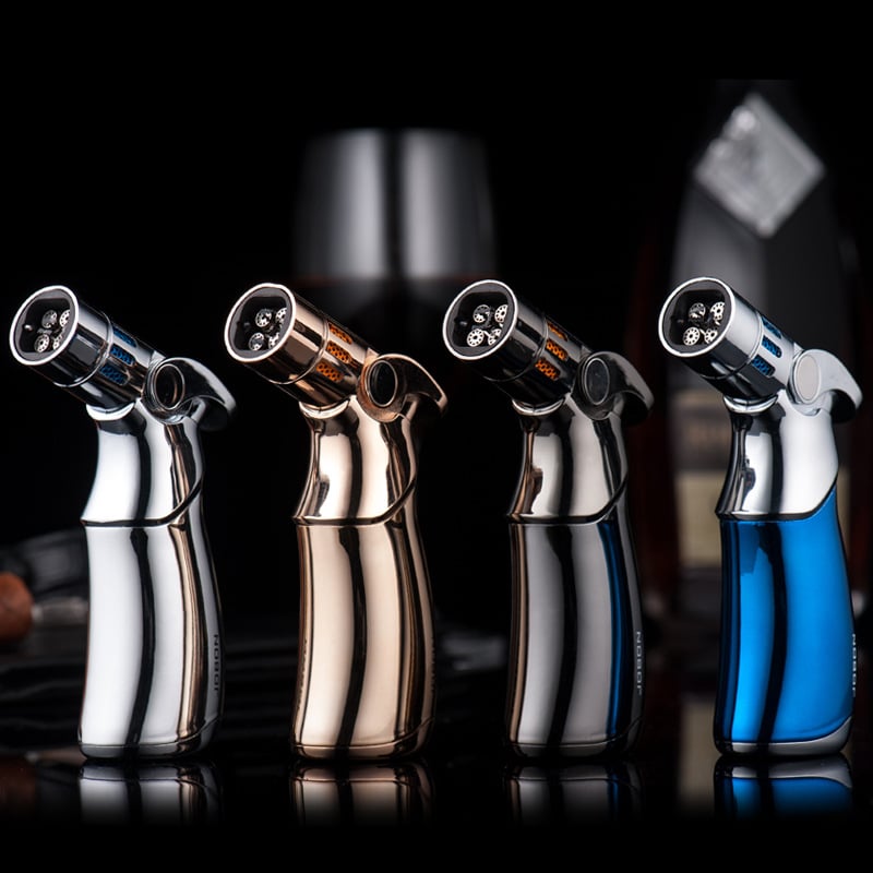 All New Windproof Blue Flame Lighter