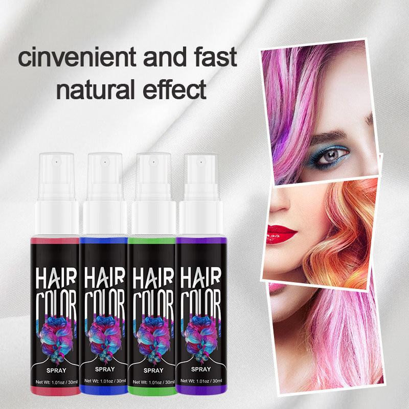 Bubble Dye Hair Color Spray
