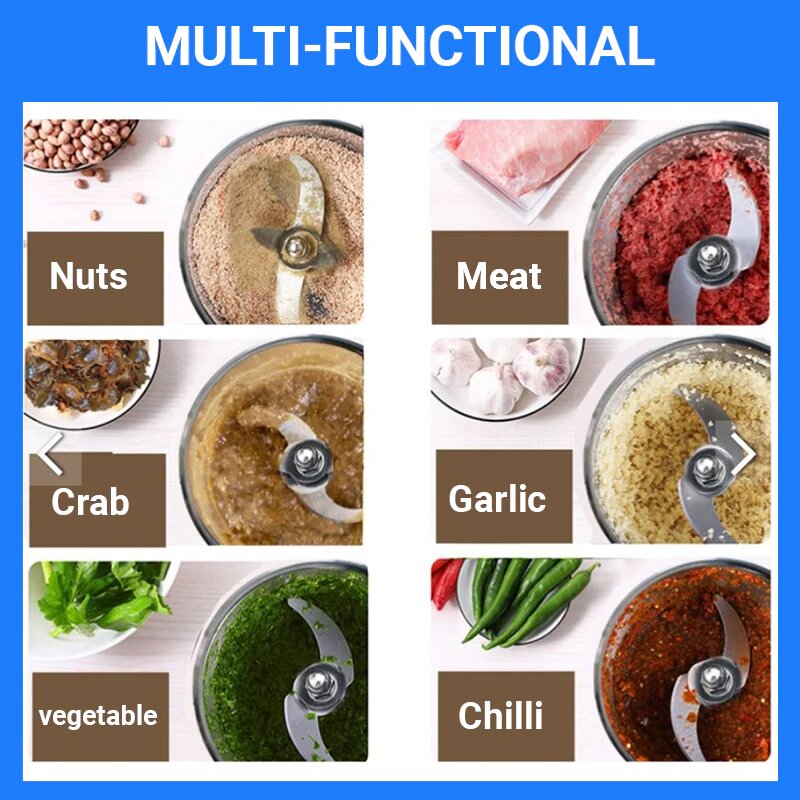 Automatic Electric Food Processor